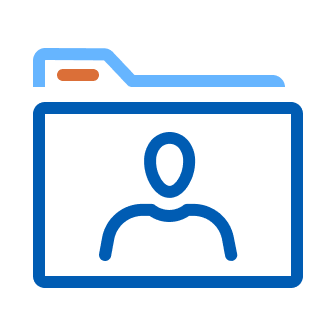 Icon representing an account folder