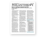 chronicle of Philanthropy